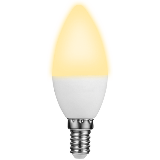 Ellies 5w C37 Residential Candle Stick Bulb E14 WW