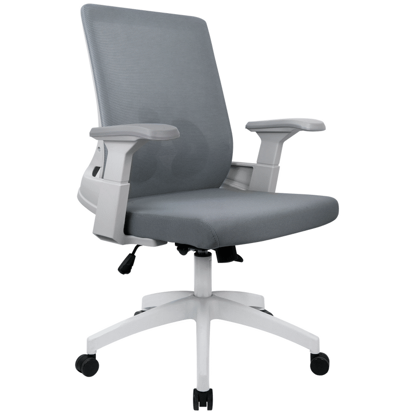 Everfurn Skye Mid Back Office Chair - Grey