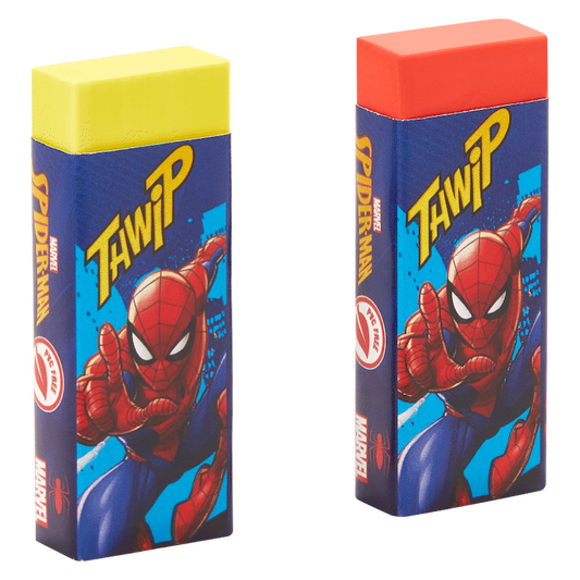 Spiderman 2 Pastel Primary Erasers. Multi