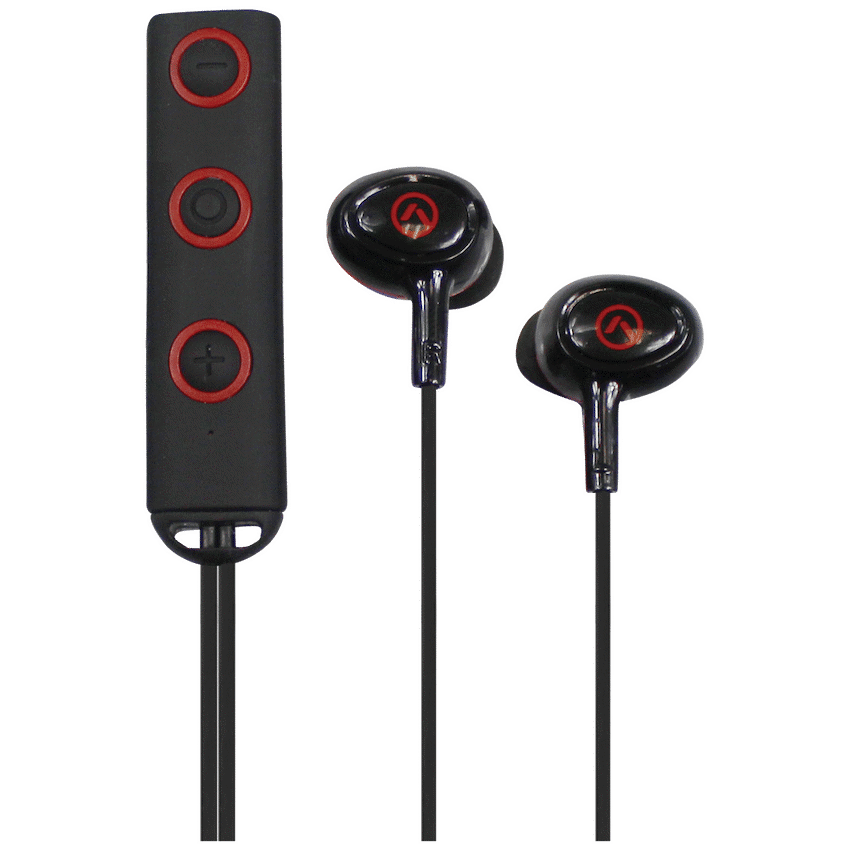 Amplify Skip series Bluetooth earphones Black/red - Guards On Duty Shop & Security Guards