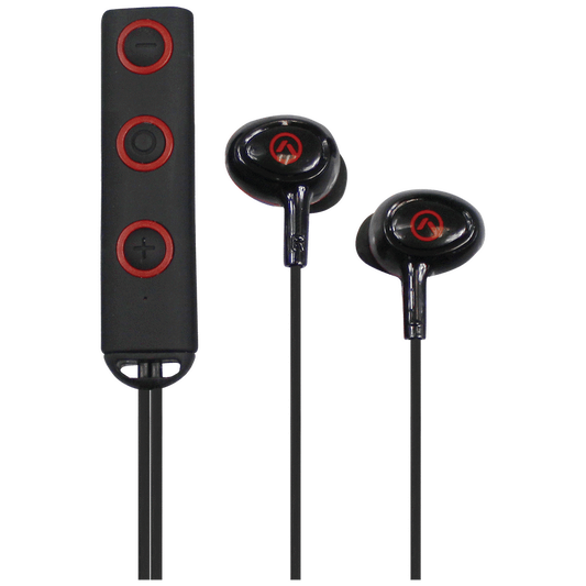Amplify Skip series Bluetooth earphones Black/red - Guards On Duty Shop & Security Guards