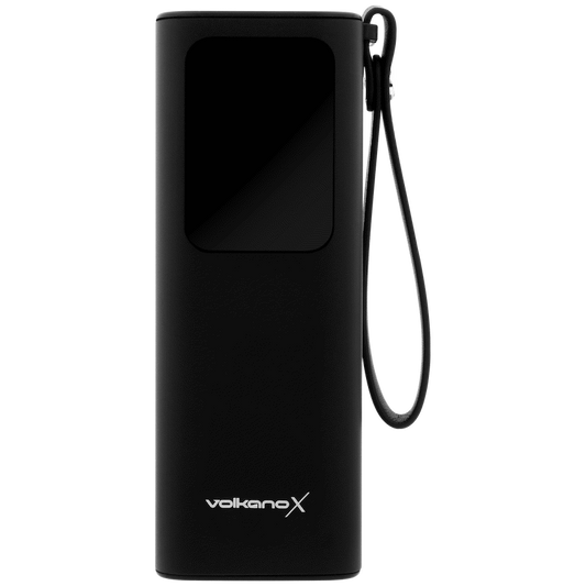 VolkanoX Titan Series - 20 000 mAh - Power Bank with retractable Type-C Cable with Flashlight