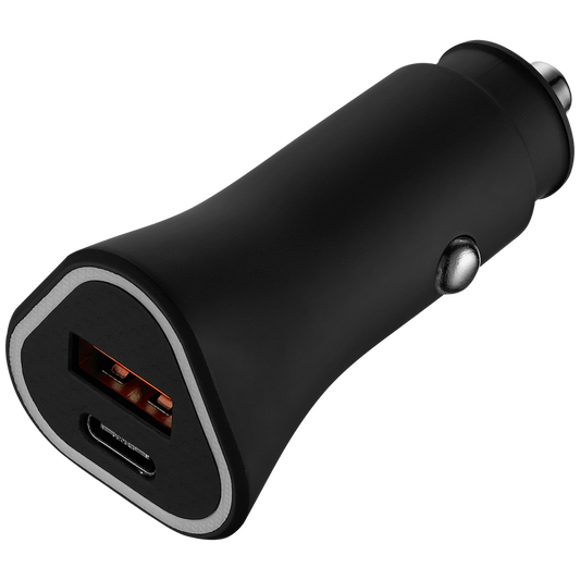 Rugged by Volkano Dual USB Car Charger with QC3.0 and PD