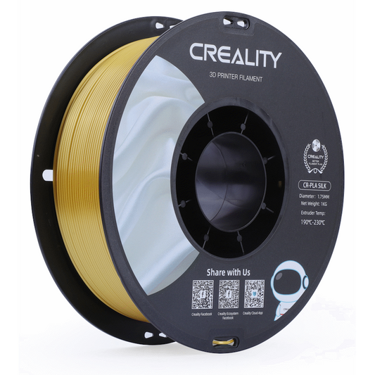 Creality Silk Filament PLA Gold 1Kg - Guards On Duty Shop & Security Guards