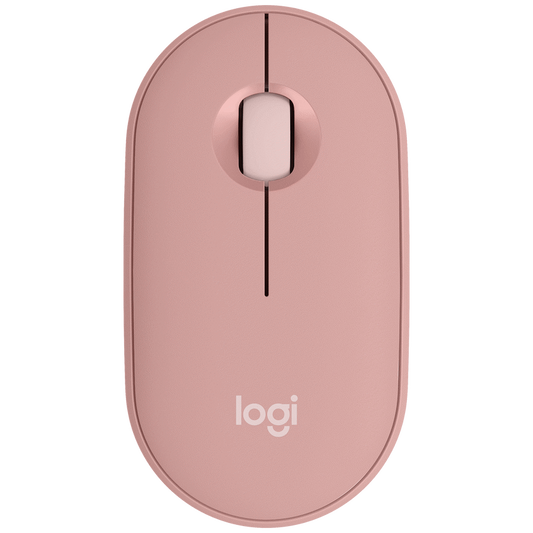 Logitech(R) Pebble Mouse 2 M350s  - TONAL ROSE - BT - DONGLELESS - Guards On Duty Shop & Security Guards