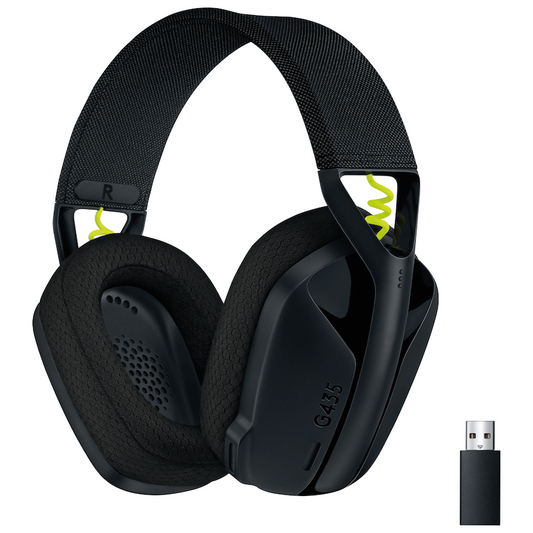 LogitechG Logitech(R) G435 LIGHTSPEED Wireless Gaming Headset - Black