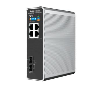 Ruijie 4-Port Cloud Managed Industrial Switch, with 1 x PoE++ Port, 3 x PoE+ Ports, and 2 x SFP Uplink Ports