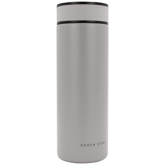 Boden Stark 650ml Double-Walled Flask - Grey - Guards On Duty Shop & Security Guards