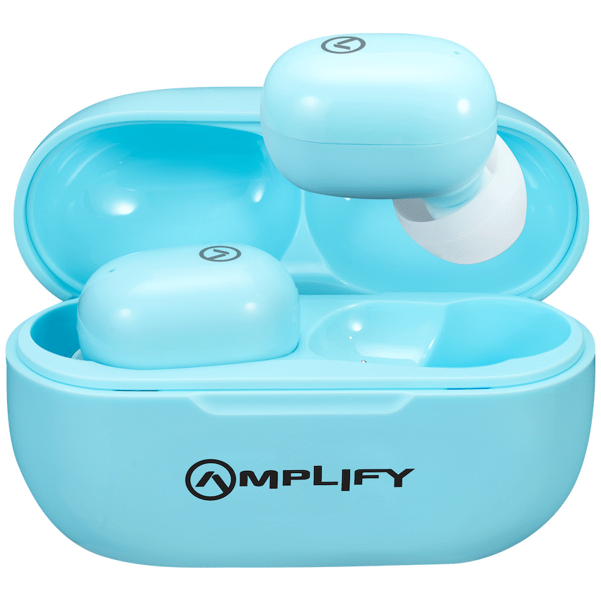 Amplify Zodiac Series TWS Earphones with Charging Case - Blue - Guards On Duty Shop & Security Guards