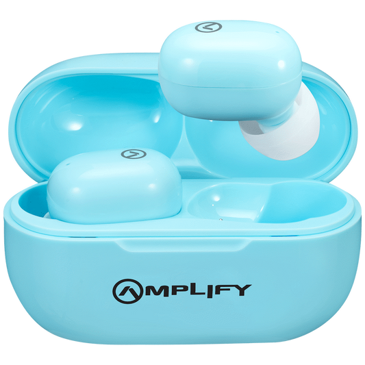 Amplify Zodiac Series TWS Earphones with Charging Case - Blue - Guards On Duty Shop & Security Guards