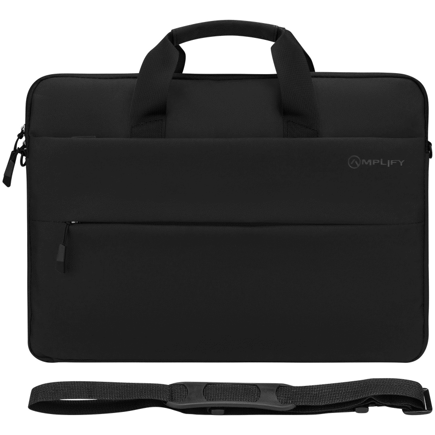 Amplify Cuba 15.6" Laptop Shoulder Bag Black - Guards On Duty Shop & Security Guards