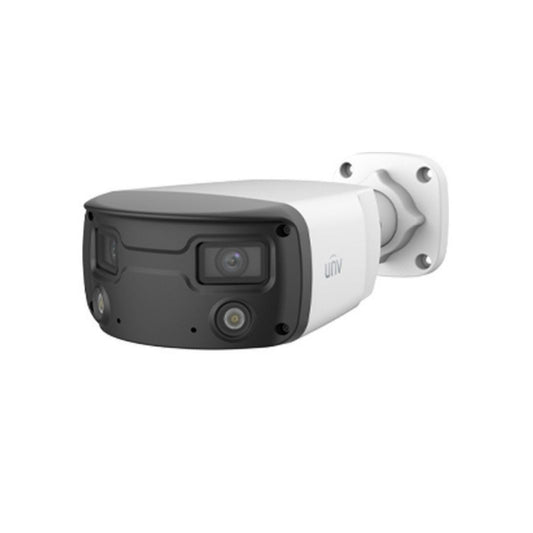 Uniview 8MP ColorHunter OmniView Fixed Warm Light Bullet Network Camera - CCTV