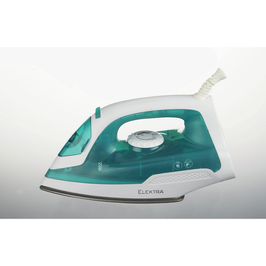 Elektra 1200W Steam Iron - Green