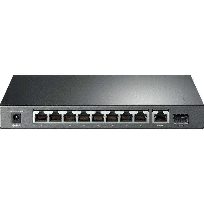 TL-SG1210P 10-Port Gigabit Desktop Switch with 8-Port PoE+