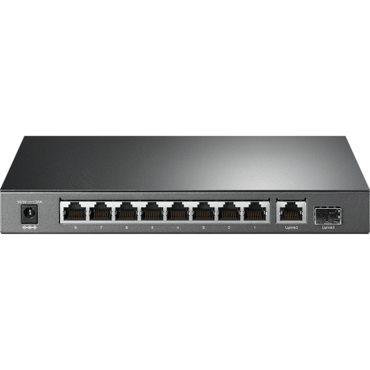 TL-SG1210P 10-Port Gigabit Desktop Switch with 8-Port PoE+