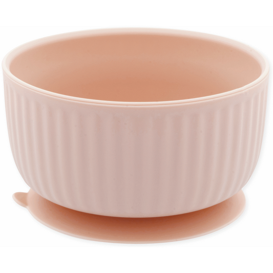 Echo Baby Silicone Suction Bowl - Rose