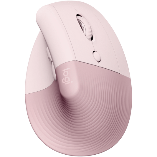 Logitech(R) Lift Vertical Ergonomic Mouse - Rose/Dark Rose - Guards On Duty Shop & Security Guards