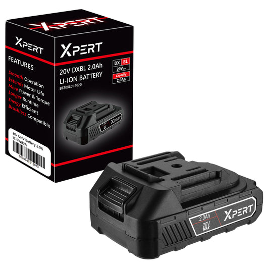 Pinnacle Xpert 20V Battery 2Ah - Guards On Duty Shop & Security Guards