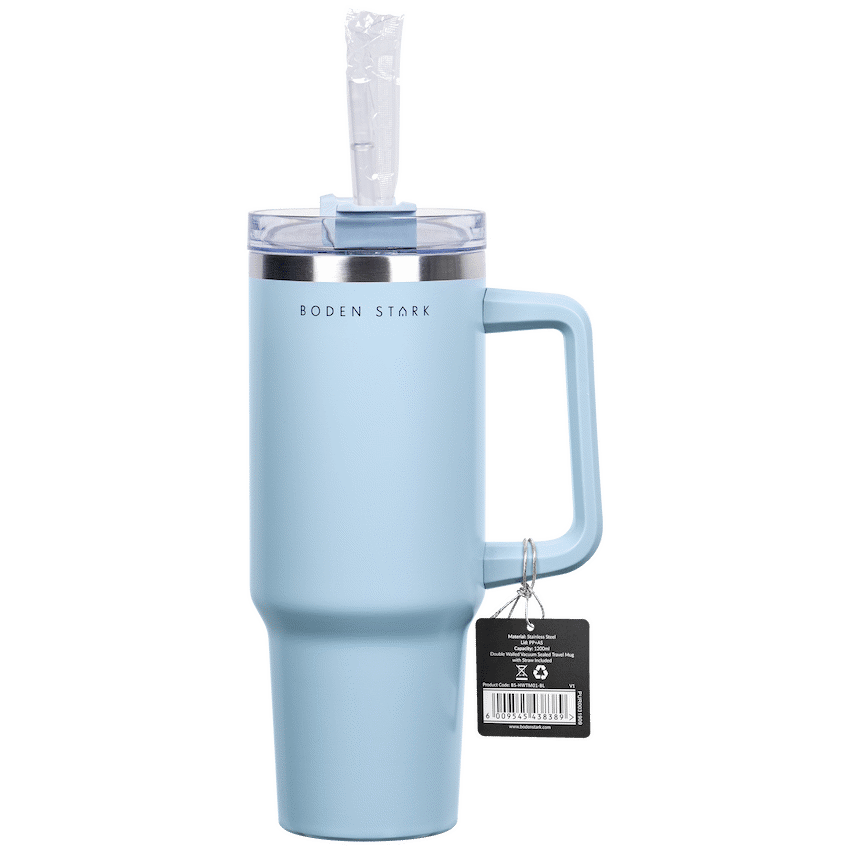 Boden Stark 1200ml Travel Mug - Blue - Guards On Duty Shop & Security Guards