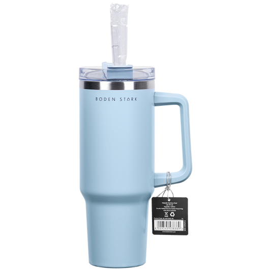Boden Stark 1200ml Travel Mug - Blue - Guards On Duty Shop & Security Guards