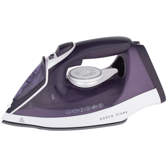 Boden Stark Ceramic Steam Iron - Purple - Guards On Duty Shop & Security Guards