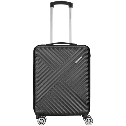 Travelwize Astra ABS 67cm 4-Wheel Spinner Luggage - Black