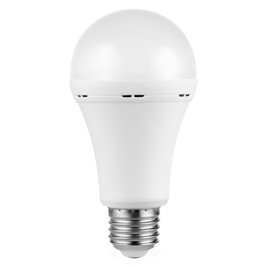 Switched 5w A60 Rechargeable E27 LED Light Bulb - Cool White