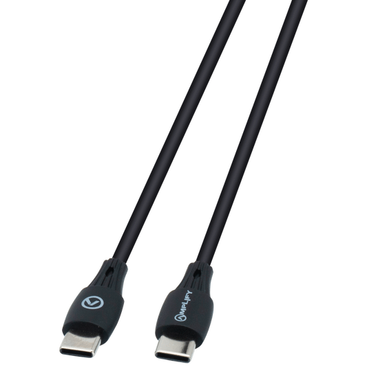 Amplify Type-C to Type-C Cable 1.2m - Black - Guards On Duty Shop & Security Guards