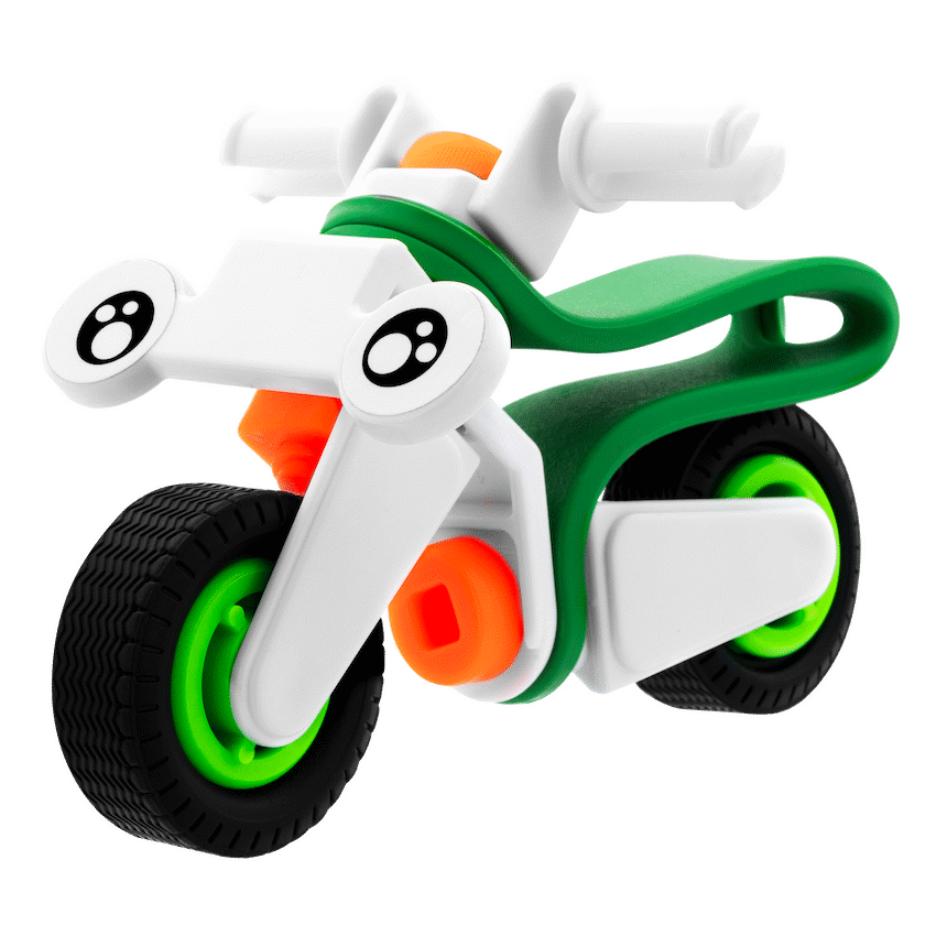Edu-matic Flexi Build Mini Kit - Motobike - 16 pcs - Guards On Duty Shop & Security Guards
