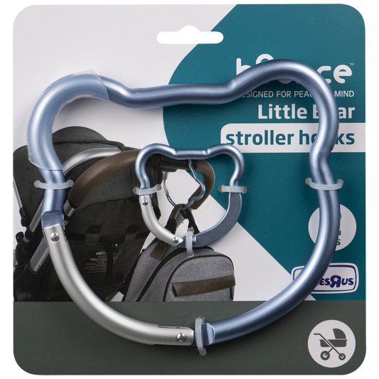 Bounce Stroller Hook 2pk Bear Blue - Guards On Duty Shop & Security Guards