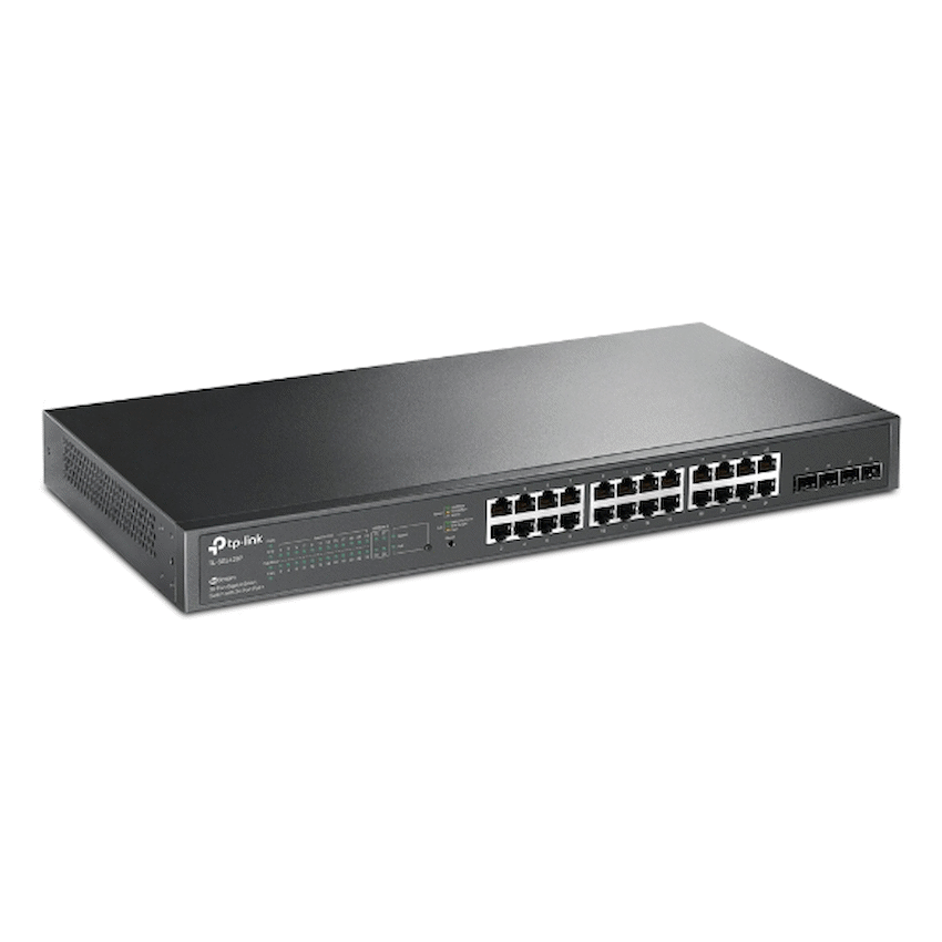 Omada TP-Link SG2428P JetStream 28-Port Gigabit Smart Switch with 24-Port PoE+