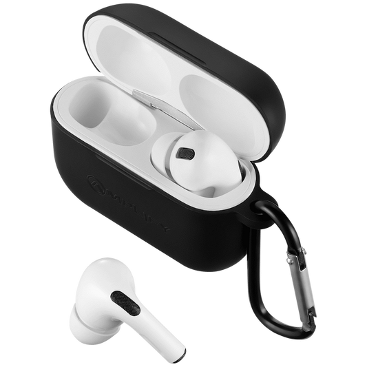 Amplify Note X Series TWS Earphones - White Case + Black Cover - Guards On Duty Shop & Security Guards