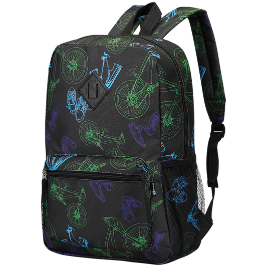 Quest Neon Sneakers 4-Piece Backpack Combo - Black