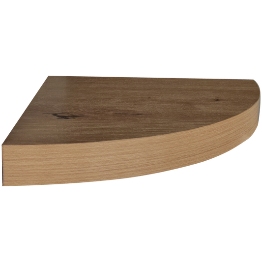 Everfurn Arched Floating Corner Wall Shelf
