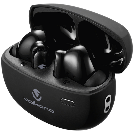 Volkano Nomad Active Noise-Cancelling True Wireless Earphones - Black