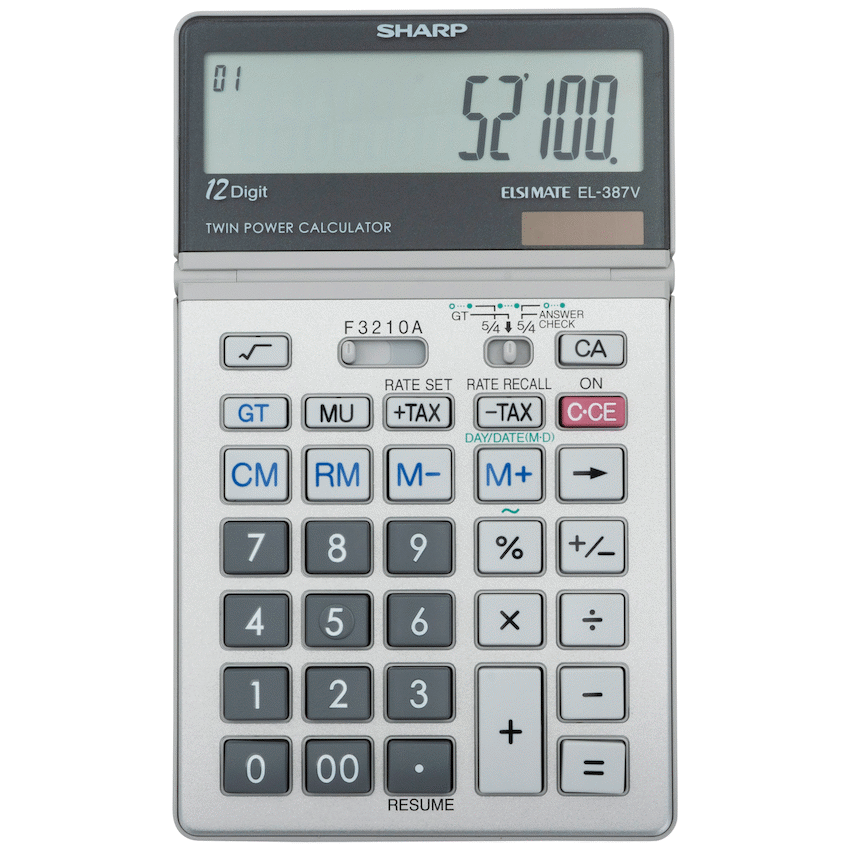 Sharp EL387V Multi-Function Calculator - Guards On Duty Shop & Security Guards