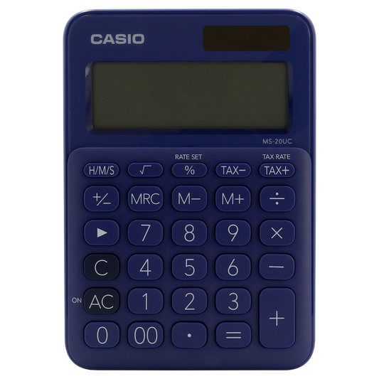Casio MS-20UC - Desktop Calculator 12-Digit - Purple