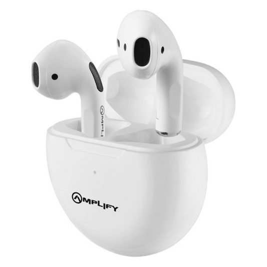 Amplify Astro Series True Wireless Earphones - White - Guards On Duty Shop & Security Guards