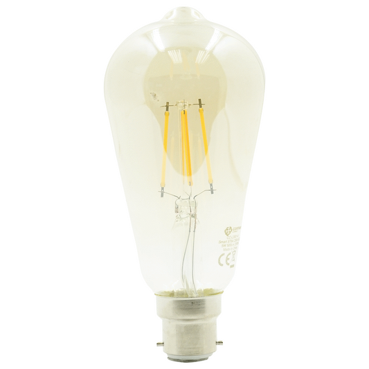 Smart Wi-Fi Bulb 5w LED Amber Filament Vintage Bayonet - Guards On Duty Shop & Security Guards