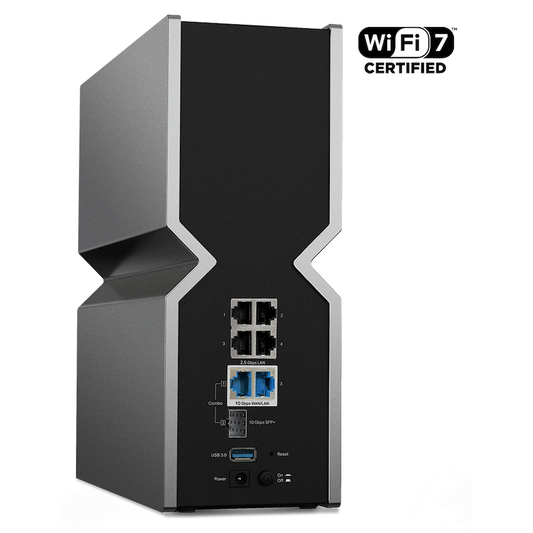 TP-Link BE19000 Tri-Band Wi-Fi 7 Router 19 Gbps 2×10G + 4×2.5G Ports USB 3.0 EasyMesh