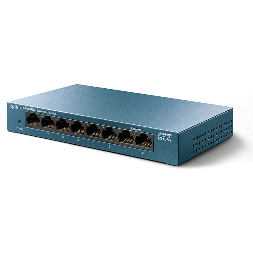 LS108G LiteWave 8-Port Gigabit Desktop Switch