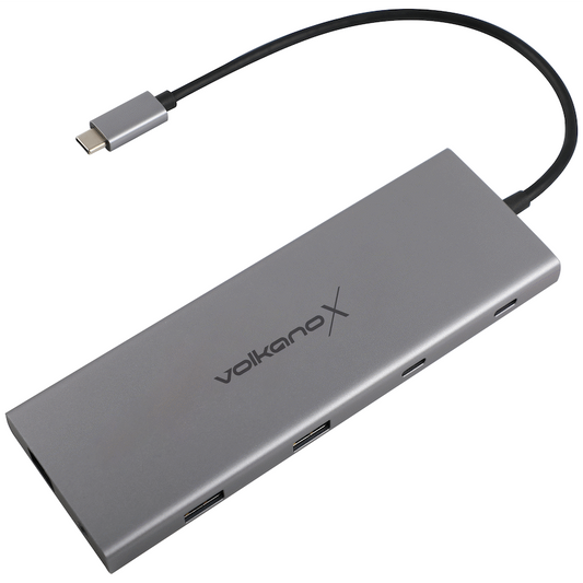 Volkano X Core series 12 in 1 USB-C Multiple Port Adaptor