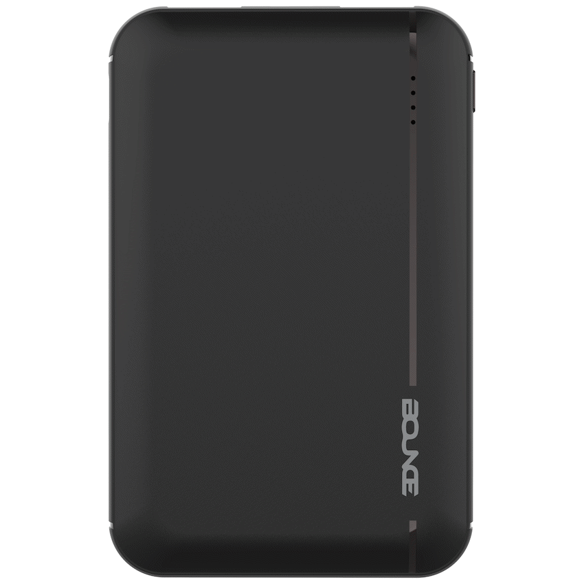 Bounce Juiced 5,000 mAh Powerbank - Black - Guards On Duty Shop & Security Guards