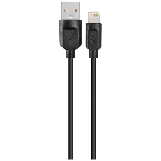 Bounce Cord Series 1.2m Lightning Cable - Black - Guards On Duty Shop & Security Guards