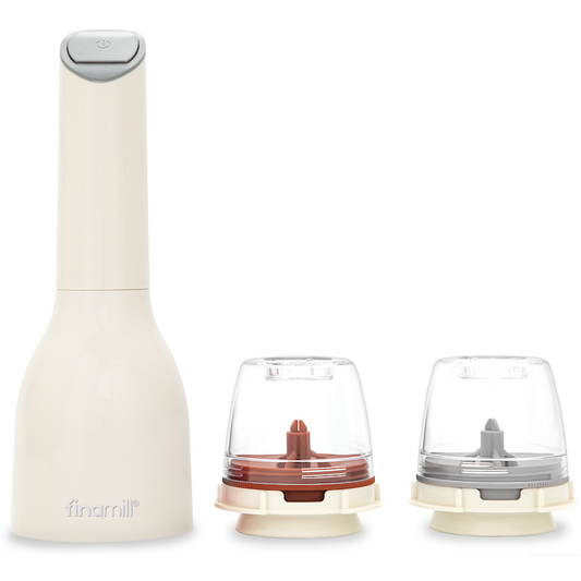 Finamill Battery-Operated Grinder - Soft Cream