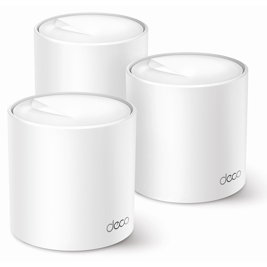 Deco X50 (3-Pack) AX3000 Whole Home Mesh Wi-Fi 6 System