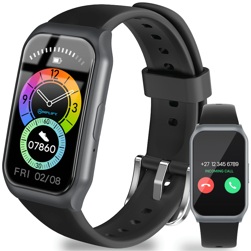 Amplify Lyra Series Smartwatch - Black - Guards On Duty Shop & Security Guards