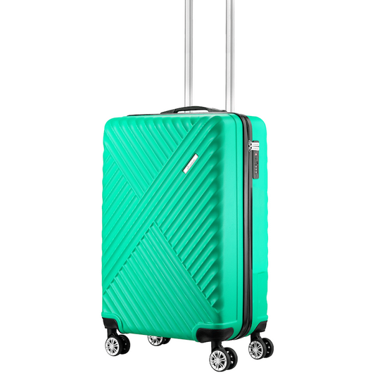 Travelwize Astra ABS 55cm 4-Wheel Spinner Luggage - Jade