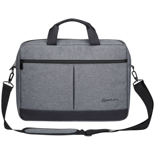 Amplify Ingwe 15.6"Laptop Shoulder Bag Black/Charcoal - Guards On Duty Shop & Security Guards