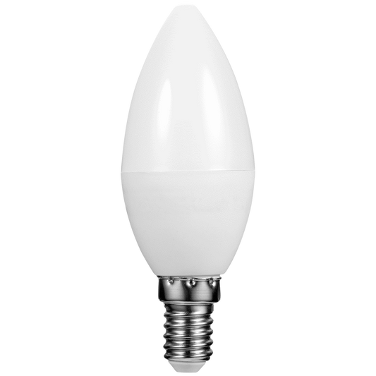 Switched 5w Candle LED Light Bulb E14 - Warm White